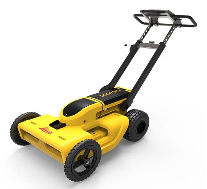 Equipamento GPR profissional para investigações arqueológicas - tecnologia de ponta